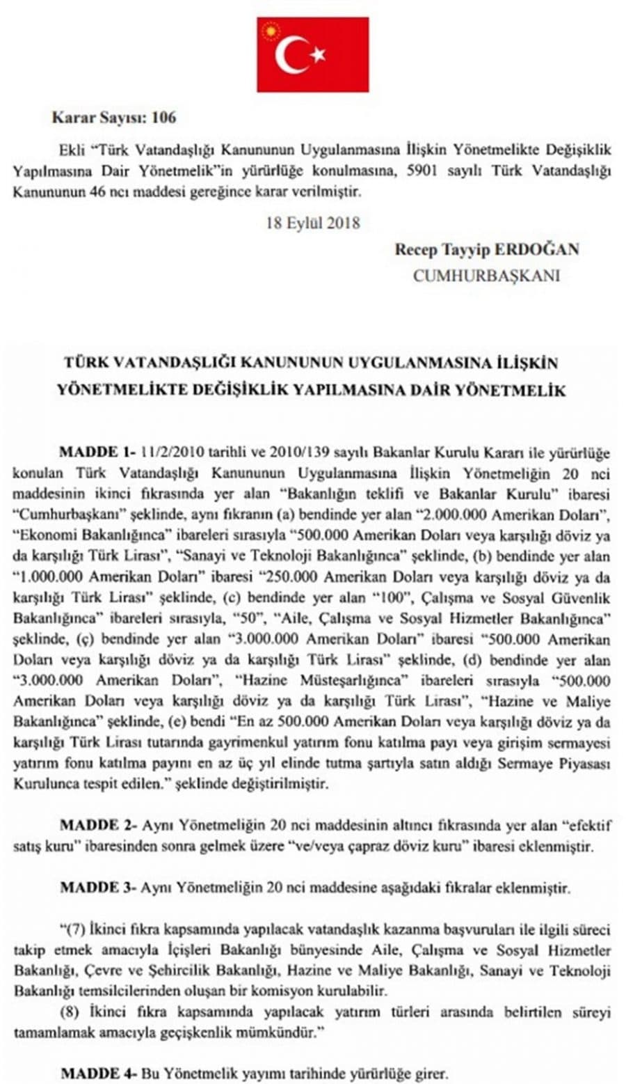 Changes In Turkish Law Related To The Turkish Citizenship Ownership ...